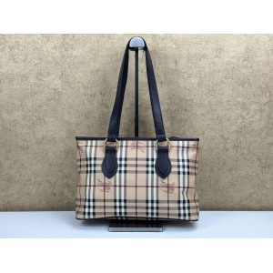 BURBERRY 3200977 HAYMARKET CHECK TOTE BAG BURBERRY 3200977 HAYMARKET CHECK TOTE BAG